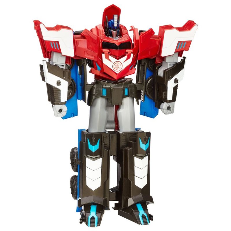 Robots in Disguise Mega Optimus Prime and MiniCons Official